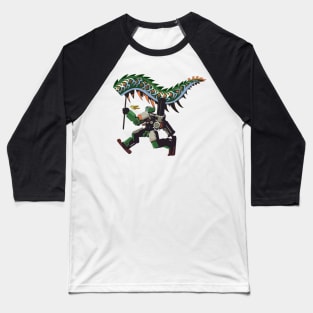 Bastion Dragon Dance Baseball T-Shirt